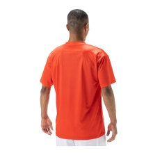 Yonex Trainings-Tshirt Practice Small Logo YM0045 (100% Polyester) 2024 rot Herren