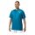 Yonex Trainings-Tshirt Practice Small Logo YM0045 (100% Polyester) 2024 blaugrün Herren