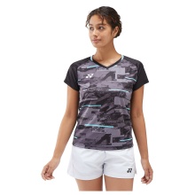 Yonex Sport-Shirt Crew Neck Club Team YW0034 (100% Polyester) schwarz Damen