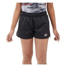 Yonex Sporthose Short Club Team mit Innenhose 2025 schwarz Damen