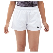 Yonex Sporthose Short Club Team mit Innenhose 2025 weiss Damen