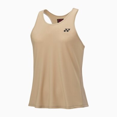 Yonex Tennis-Tank Club Team 2025 beige Damen