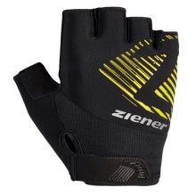 Ziener Fahrrad Handschuhe Curdt-Z (Gel Polsterung) schwarz/gelb