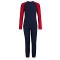 Ziener Funktionsunterwäsche-Set Jalia (Langarmshirt und lange Hose) navyblau Kinder