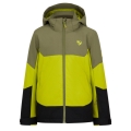 Ziener Winter-Skijacke Agimo-Z (wasserdicht, winddicht, warm) 2025 electricgrün Kinder