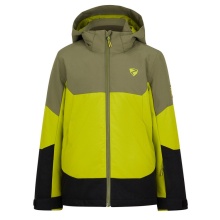 Ziener Winter-Skijacke Agimo-Z (wasserdicht, winddicht, warm) 2025 electricgrün Kinder
