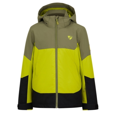 Ziener Winter-Skijacke Agimo-Z (wasserdicht, winddicht, warm) 2025 electricgrün Kinder