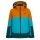 Ziener Winter-Skijacke Agimo-Z (wasserdicht, winddicht, warm) 2025 aquablau/orange Kinder