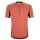 Ziener Fahrrad-Shirt Nadex (Front-Reißverschluss, Mesheinsätze, schnelltrocknend) orange Herren