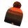 Ziener Strickmütze Ishi (warm, Fleece Futter, reflektierende Elemente) braun/orange Kinder