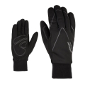 Ziener Winterhandschuhe Unico Glove Crosscountry (mit Strickbündchen, winddicht, wasserabweisend) schwarz