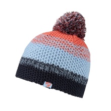 Ziener Strickmütze ISHI-Z (warm, Fleece Futter) navyblau/blau/rosa Kinder