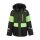 Zigzag Winter-Skijacke Taylora W-PRO 15.000 (4-Wege-Stretch, wasserdicht, winddicht) schwarz/lime/grün Kinder