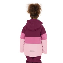 Zigzag Winter-Skijacke Taylora W-PRO 15.000 (4-Wege-Stretch, wasserdicht, winddicht) rosa/violett Kinder