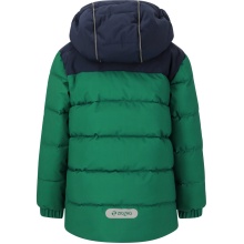 Zigzag Winterjacke Esra Puffer Jacket (wasserdicht, winddicht, warm wattiert) grün Kinder