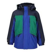 Zigzag Winter-Skijacke Arctic Ski Jacket W-Pro 10000 (wasserdicht, winddicht) navyblau/grün/blau Kinder