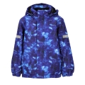 Zigzag Winter-Skijacke Funzone Printed Ski Jacket W-PRO 10000 (wasserdicht, winddicht) blau/bunt Kinder