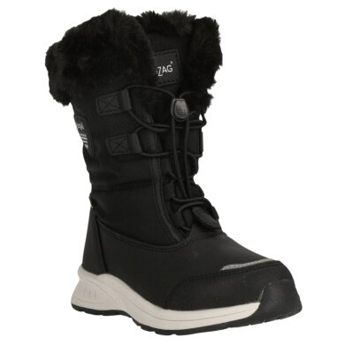 Zigzag Winterstiefel Wesend Boot WP (wasserdicht, warm, gefüttert) schwarz Mädchen