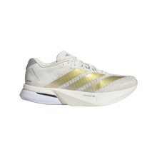 adidas Laufschuhe Adizero Boston 13 (Dämpfung) weiss/gold Herren