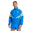 adidas Lauf-Trainingsjacke Adizero Retro blau Herren