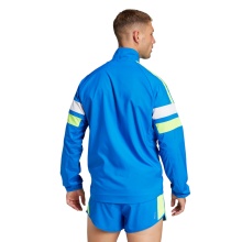 adidas Lauf-Trainingsjacke Adizero Retro blau Herren