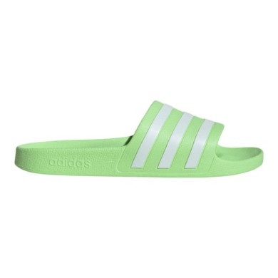 adidas Badeschuhe Adilette Aqua 3-Streifen limegrün/weiss - 1 Paar