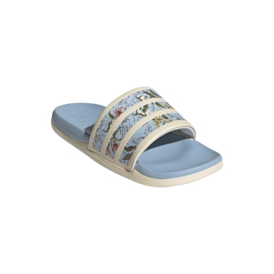 adidas Badeschuhe Adilette Comfort 2.0 Slides Farm Rio beige/himmelblau - 1 Paar