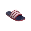 adidas Badeschuhe Adilette Comfort 2.0 Slides dunkelblau/weiss/rot - 1 Paar