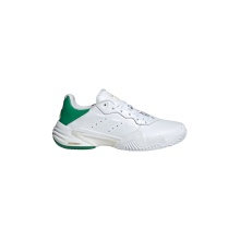 adidas Tennisschuhe Barricade 13 Leather Allcourt/Stabil 2025 weiss/grün Herren