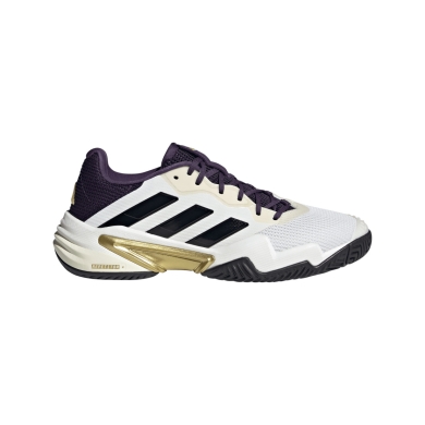 adidas Tennisschuhe Barricade 13 NM Allcourt/Stabil 2025 weiss/schwarz/purple Herren