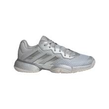 adidas Tennisschuhe Barricade Allcourt 2025 silbergrau Kinder