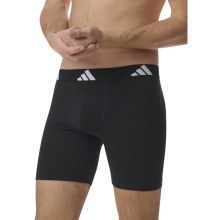 adidas Unterwäsche Boxershorts Brief Active Flex Cotton schwarz Herren - 3 Stück