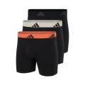 adidas Unterwäsche Boxershorts Brief Active Flex Cotton assorted schwarz/grau/orange Herren - 3 Stück
