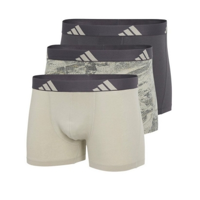 adidas Unterwäsche Boxershorts Brief Active Micro Flex Eco mehrfarbig schwarz/grün Herren - 3 Stück