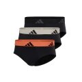 adidas Unterwäsche Slip Brief Active Flex Cotton - mehrfarbig - 3 Stück