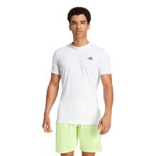 adidas Tennis Tshirt Climacool+ Airchill Freelift (schmal, optimale Bewegungsfreiheit) weiss Herren
