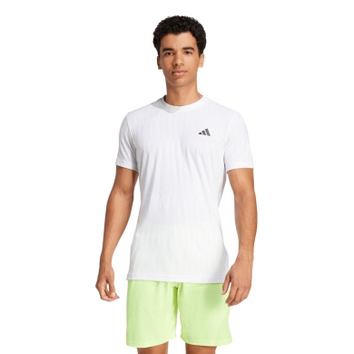 adidas Tennis Tshirt Climacool+ Airchill Freelift (schmal, optimale Bewegungsfreiheit) weiss Herren