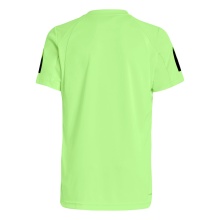 adidas Tennis-Tshirt Club 3-Streifen 2025 limegrün Jungen