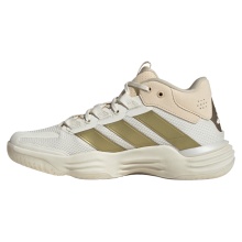 adidas Hallen-Indoorschuhe Courtstabil (Basketball) weiss/gold/beige Damen