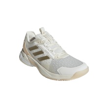 adidas Hallen-Indoorschuhe CrazyFlight 6 weiss/gold Damen