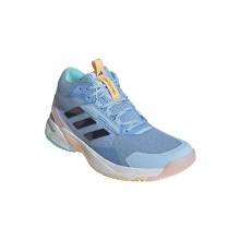 adidas Hallen-Indoorschuhe CrazyFlight 6 Mid blau/bunt Damen