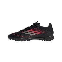 adidas Fussballschuhe F50 League TF (für Kunstrasen, Hart- und Aschenplätze) schwarz/rot Herren