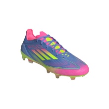 adidas Fussballschuhe F50 Pro FG (für feste Böden) 2025 blau/lucidpink/lime Herren