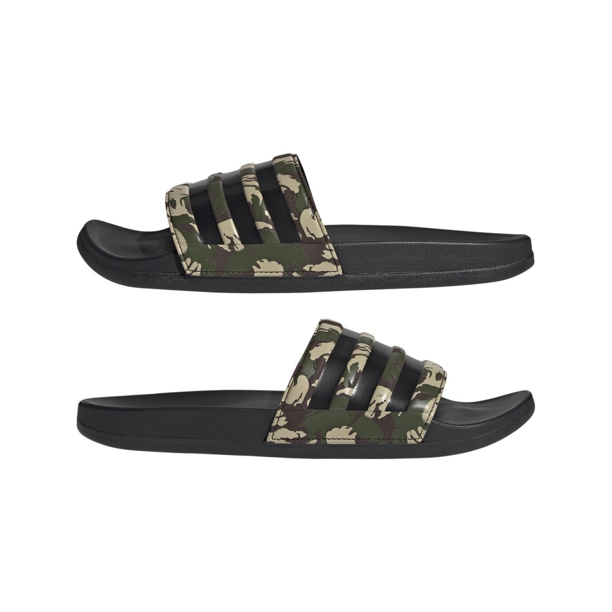 adidas Adilette Comfort camo schwarz/grün Badeschuhe Herren online bestellen