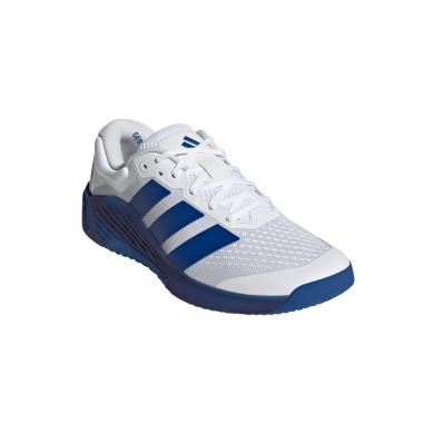 adidas Fitnessschuhe Dropset 4 Power Trainer weiss/royalblau Herren