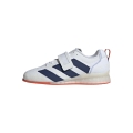 adidas Fitnessschuhe Adipower Weightlifting III (Gewichtheberschuh) weiss/dunkelblau Herren