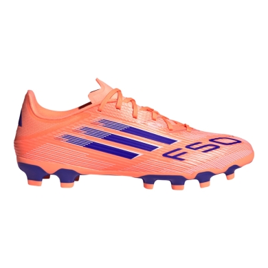 adidas Fussballschuhe F50 League MG (für Kunstrasen, Hart- und Aschenplätze) orange Herren