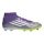adidas Fussballschuhe F50 League MID FG/MG (Kunstrasen, für feste Böden) purple/weiss/lime Herren