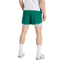 adidas Trainingshose Gym+ Climacool 2in1 (Short+Tight) grün Herren