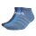 adidas Sportsocken Sneaker Cushion blau/hellblau/navyblau - 3 Paar